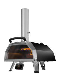Ooni Karu 2 Pro Multi Fuel Portable Outdoor Pizza Oven with Smart Ooni Connect, Black