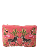 大人気！【Elizabeth Scarlett】Coral Seahorse Everyday Pouch Coral Seahorse Makeup Bag – Elizabeth Scarlett