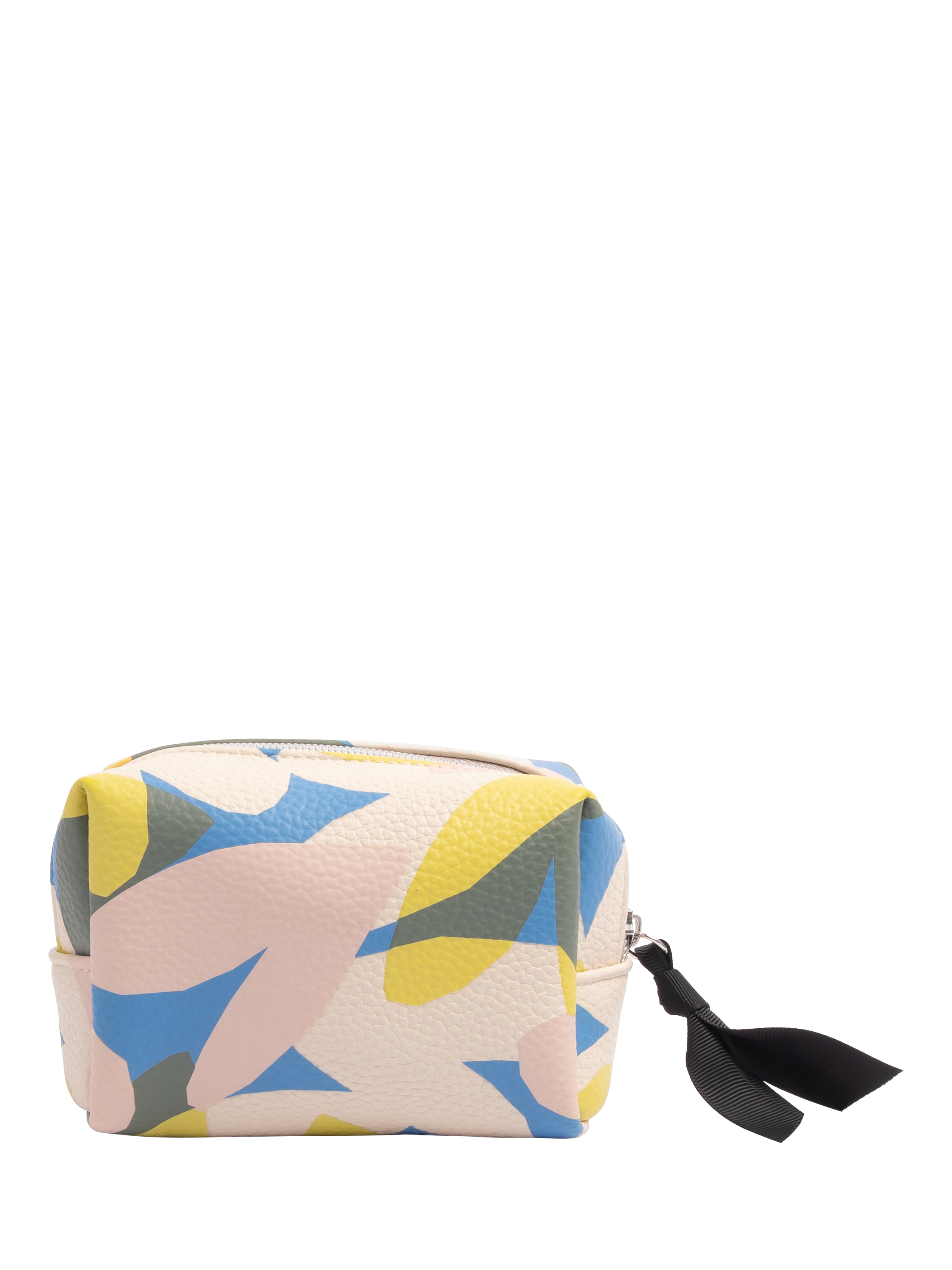 Product image 3 of 4, which shows Caroline Gardner Confetti Hearts Cosmetic Bag, Multi