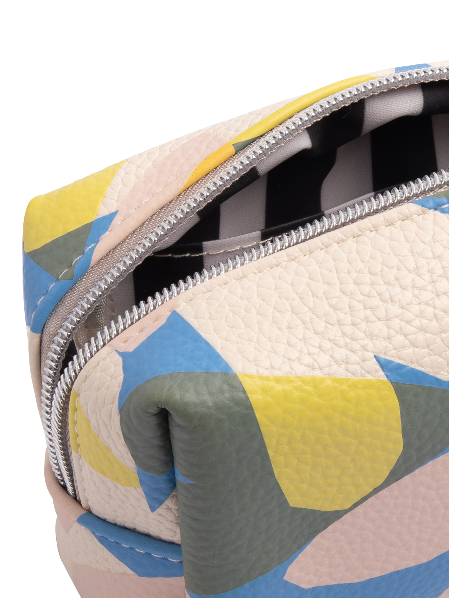 Product image 4 of 4, which shows Caroline Gardner Confetti Hearts Cosmetic Bag, Multi
