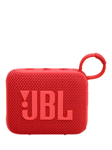 JBL Go 4 Bluetooth Waterproof Portable Speaker, Red