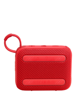 JBL Go 4 Bluetooth Waterproof Portable Speaker - view 2, Red