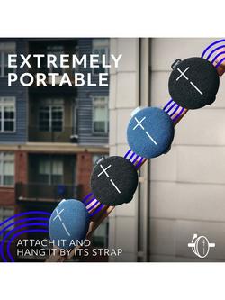 Ultimate Ears MINIROLL Bluetooth Waterproof Portable Speaker - view 2, Blue