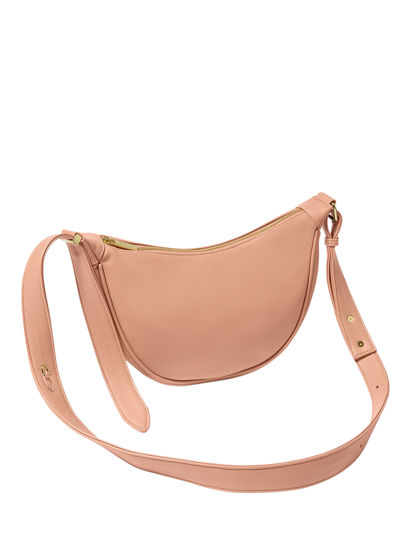 Product image 1 of 5, which shows Katie Loxton Harley Crossbody Sling Bag, Peony Blush