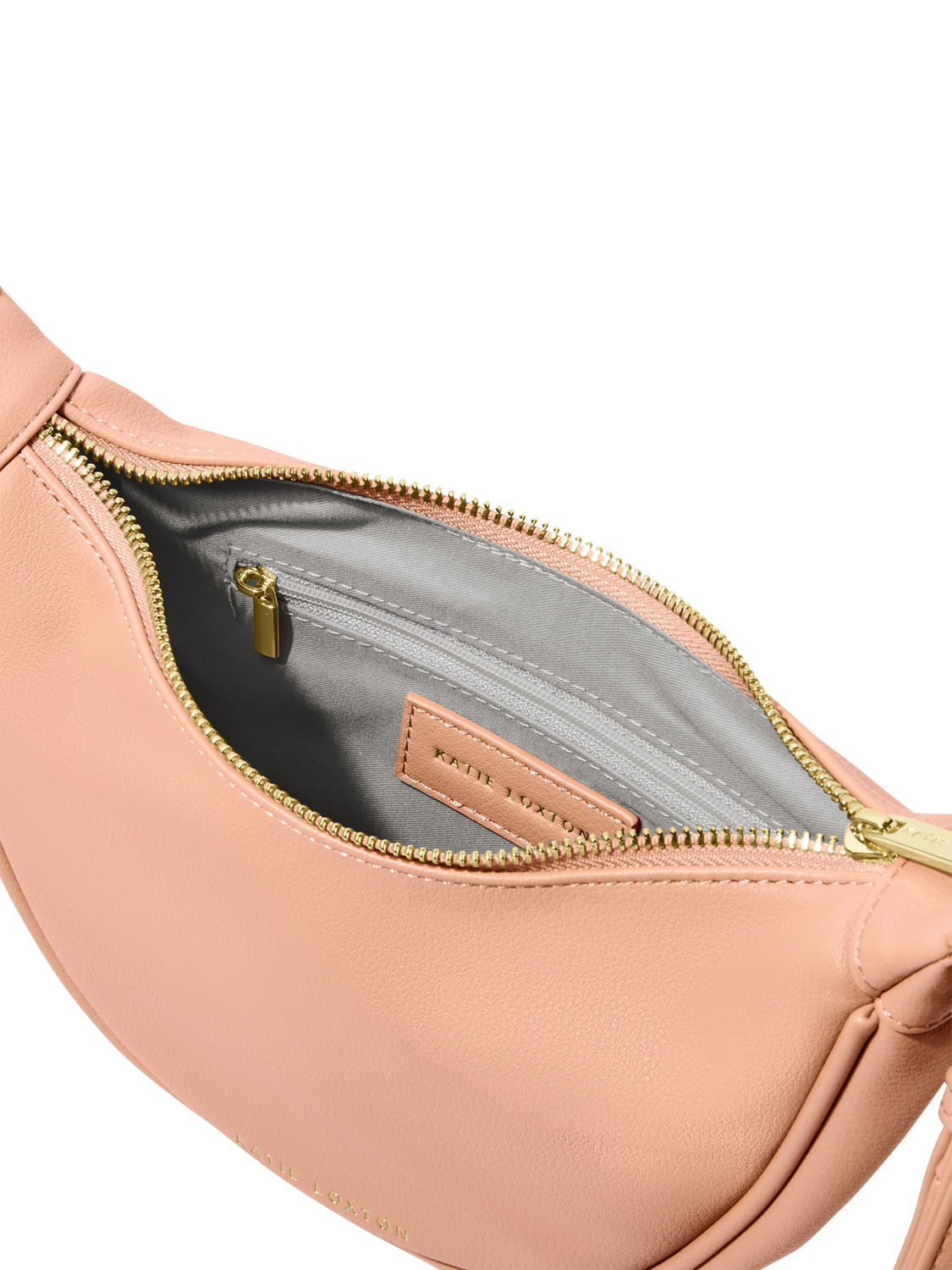 Product image 2 of 5, which shows Katie Loxton Harley Crossbody Sling Bag, Peony Blush