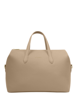 Katie Loxton Siena Canvas Cabin Bag, Cream, Cream