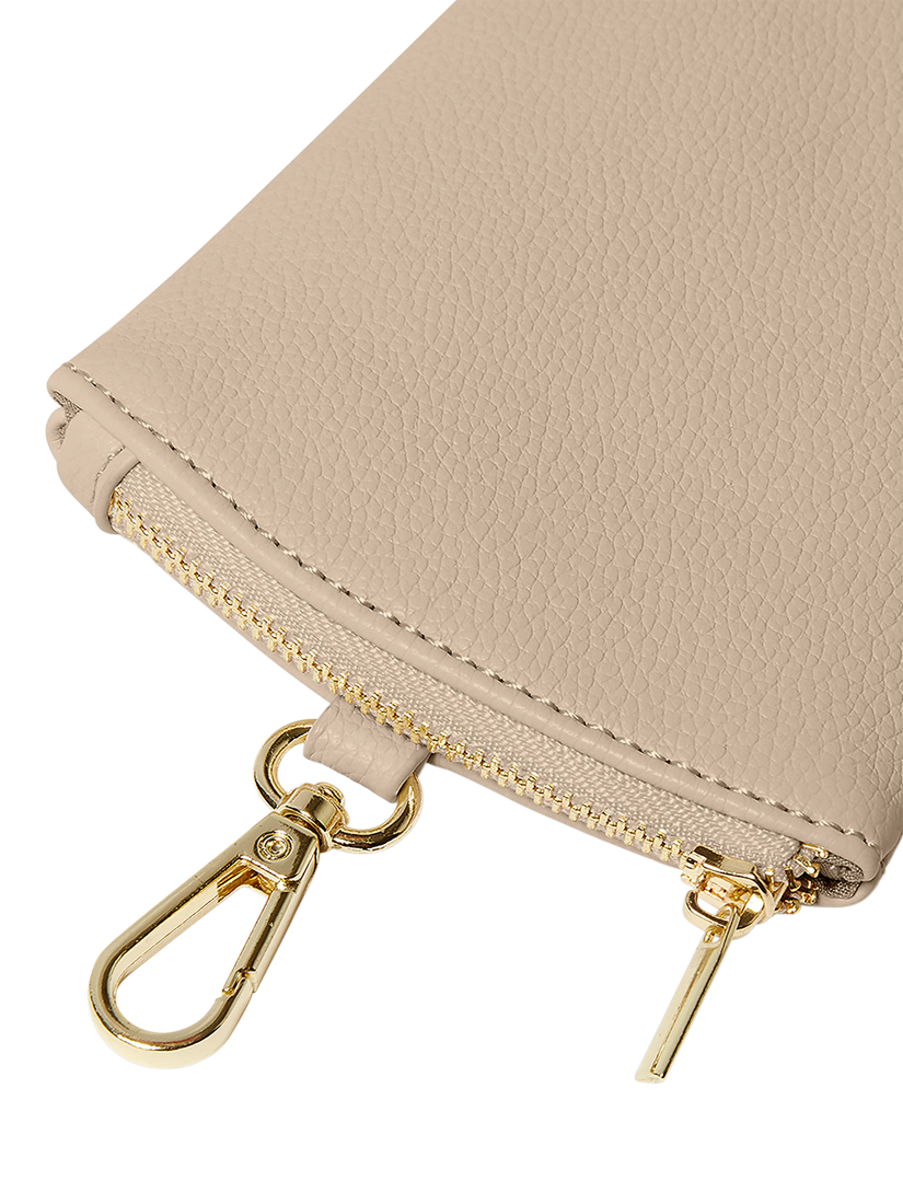 Product image 2 of 5, which shows Katie Loxton Clip-On Sunglasses Case, Light Taupe