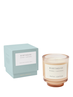Katie Loxton Peach Rose & Sweet Mandarin Birthday Scented Candle, 150g