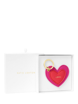 Katie Loxton Mum Heart Keyring, Pink, Pink