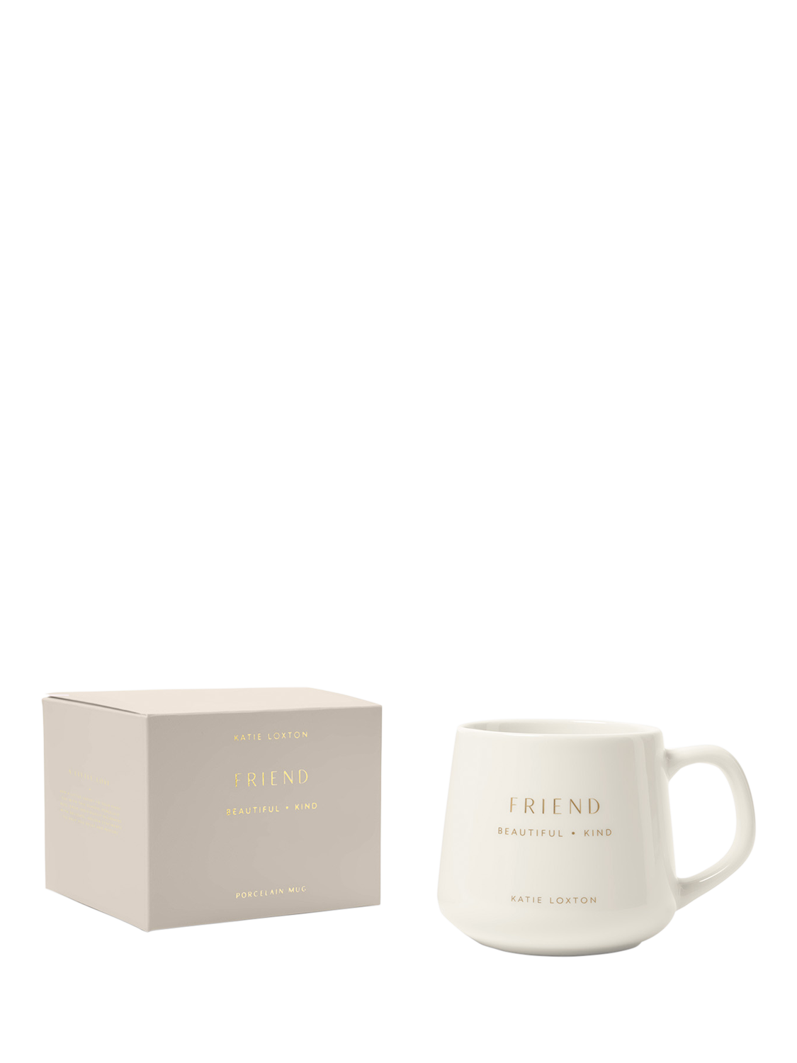 Katie Loxton Friend Porcelain Mug, Multi