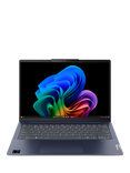 Lenovo Ideapad Slim 5 Laptop, Qualcomm Snapdragon X Plus Processor, 16GB RAM, 512GB SSD, 14" WUXGA, Blue