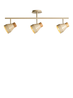 MADE Albert Spotlight Ceiling Bar, Cream