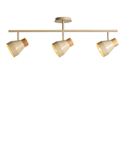MADE Albert Spotlight Ceiling Bar, Cream