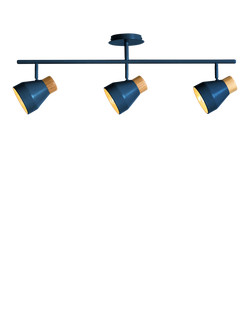 MADE Albert Spotlight Ceiling Bar, Navy