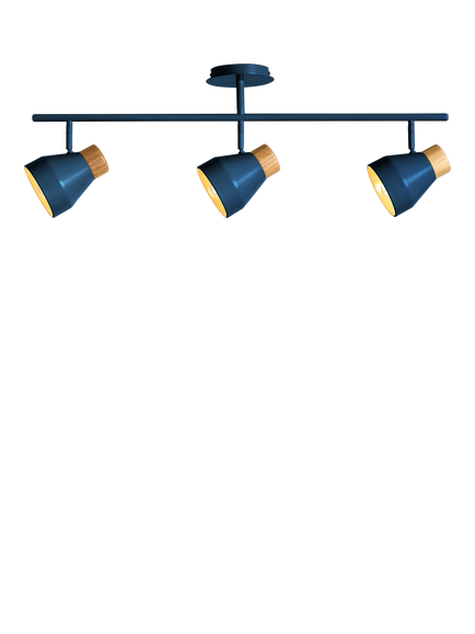 MADE Albert Spotlight Ceiling Bar, Navy