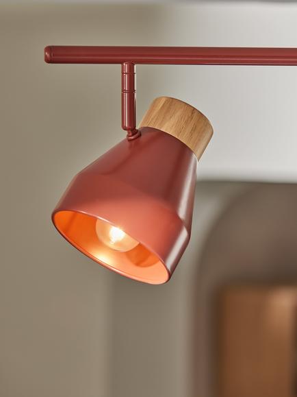 MADE Albert Spotlight Ceiling Bar - view 2, Red