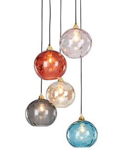 MADE Ilaria Cluster Pendant, 5 Light, Multi