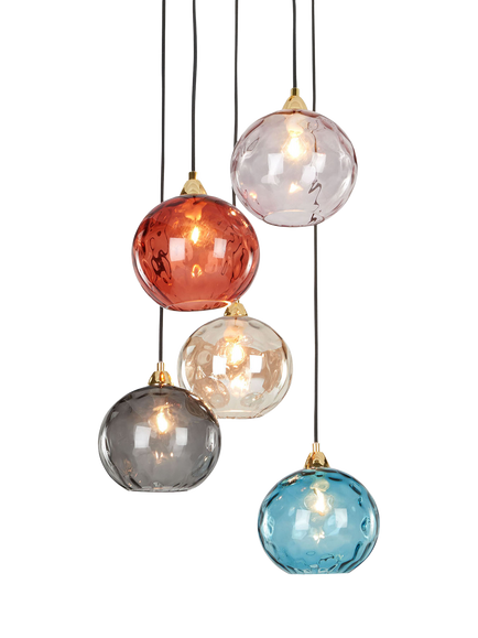 MADE Ilaria Cluster Pendant, 5 Light, Multi