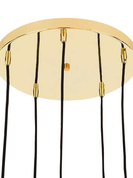 MADE Ilaria Cluster Ceiling Light, Pink - view 2, Pink