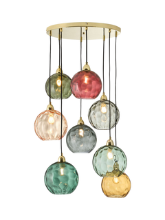 MADE Ilaria Cluster Pendant, 8 Light, Multi