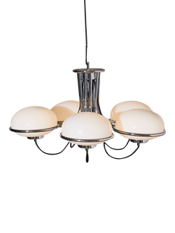 MADE Piper 5 Arm Ceiling Light, Chrome