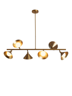 MADE Rhett Spotlight Bar Ceiling Light, Brass