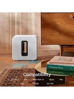 Sonos Sub (Gen 4) Wireless Subwoofer - view 2, Black