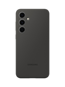 Samsung Galaxy S24 FE Silicone Case, Black, Black