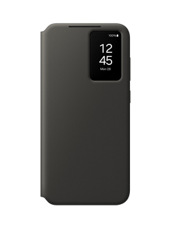 Samsung Galaxy S24 FE Smart View Wallet Case, Black, Black