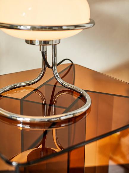 MADE Piper Table Lamp, Chrome - view 2, Chrome