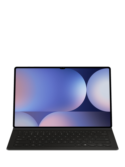 Samsung AI Book Cover Keyboard Slim for Galaxy Tab S10 Ultra, S9 Ultra, Black - view 2, Black