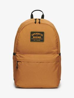 Superdry Patched Montana Backpack, Brown, 