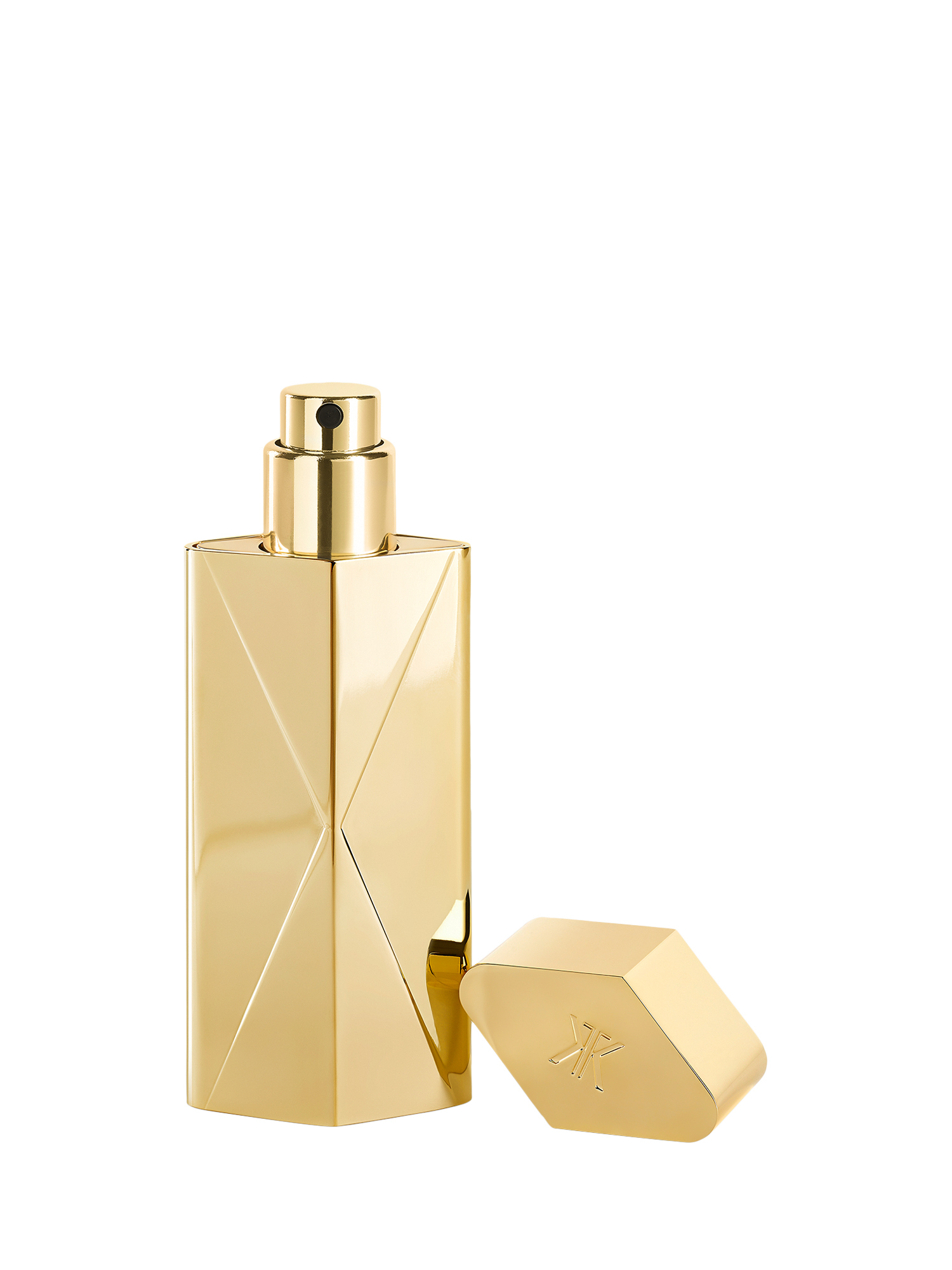 Product image 2 of 2, which shows Maison Francis Kurkdjian Globe Trotter Travel Spray Case, Gold Edition