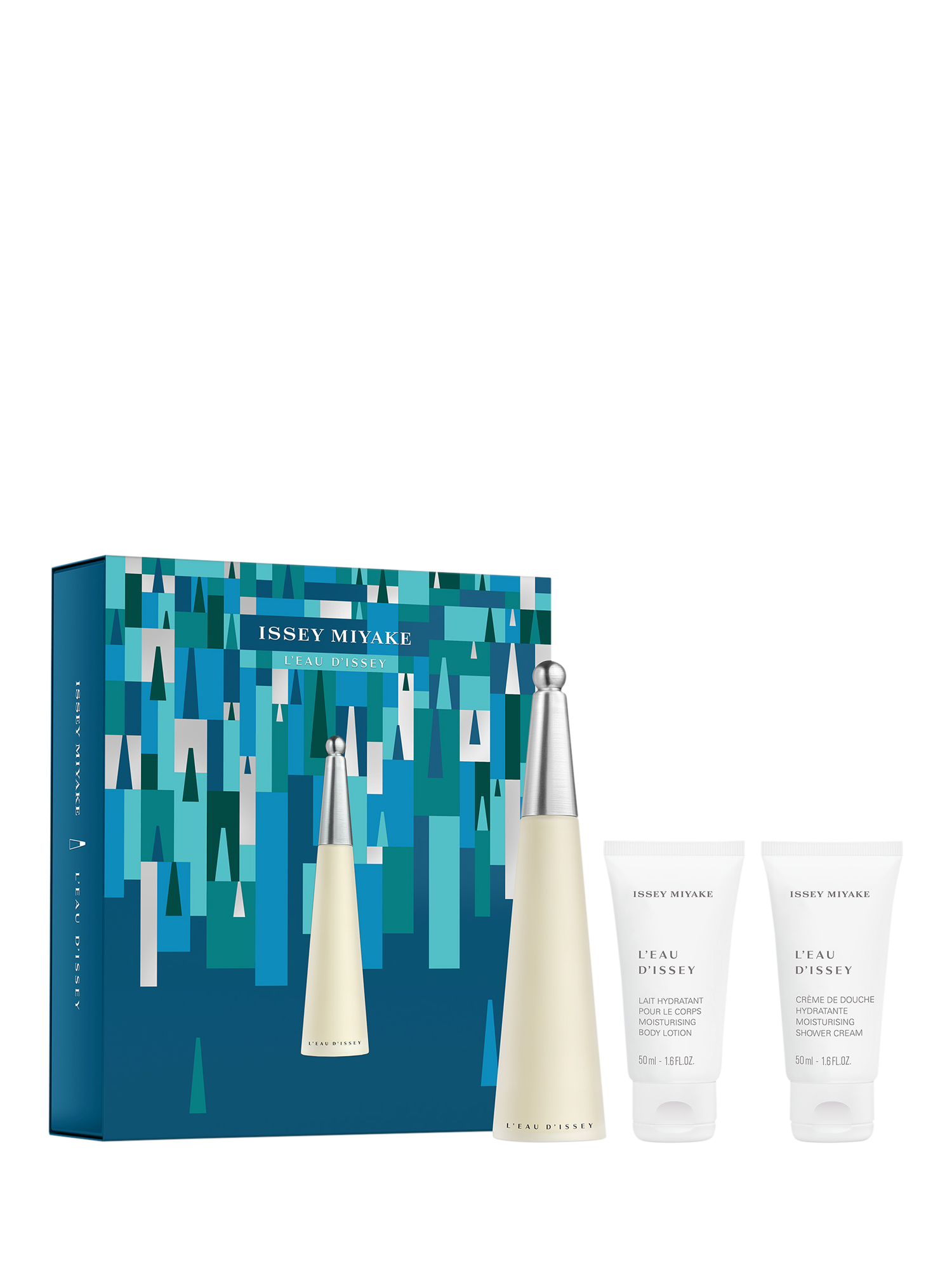 Issey Miyake Women's L’Eau d’Issey Eau de Toilette, Lotion and Shower Cream Gift Set