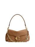 Coach Chain Tabby Leather Crossbody Bag, B4/Honey Brown