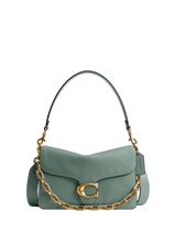 Coach Chain Tabby Leather Crossbody Bag