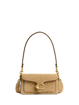 Coach Tabby 20 Suede Shoulder Bag, Sand