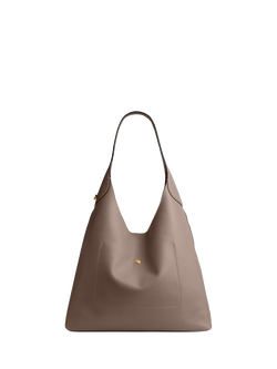 Coach Brooklyn 39 Leather Shoulder Bag - view 2, B4/Dark Stone