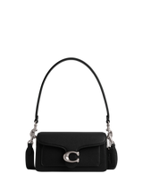 Coach Tabby Petite 20 Pebble Leather Shoulder Bag, Black