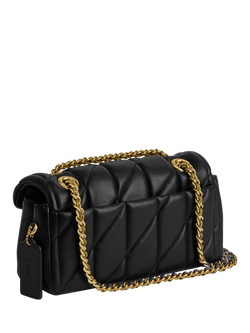 Coach Tabby 20 Quilted Leather Shoulder Bag - view 2, Black