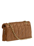Coach Tabby 26 Quilted Leather Shoulder Bag, Honey Brown
