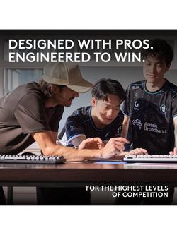 Logitech G PRO X 60 Lightspeed Wireless Gaming Keyboard, Black - view 2, Black