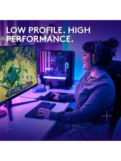 Logitech G515 Lightspeed TKL Wireless Gaming Keyboard, Black - view 2, Black