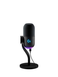Logitech G Yeti GX Dynamic RGB Gaming Microphone with Lightsync, Black