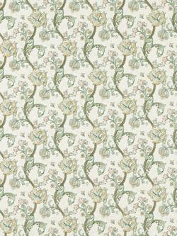 Clarke & Clarke Golden Lily Embroidered Furnishing Fabric, Linen/Blush