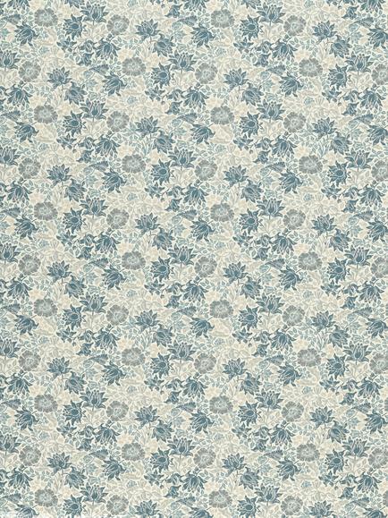 Clarke & Clarke Mallow Jacquard Furnishing Fabric, Midnight/Denim