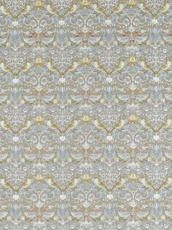 Clarke & Clarke Strawberry Thief Embroidery Furnishing Fabric, Slate/Blush