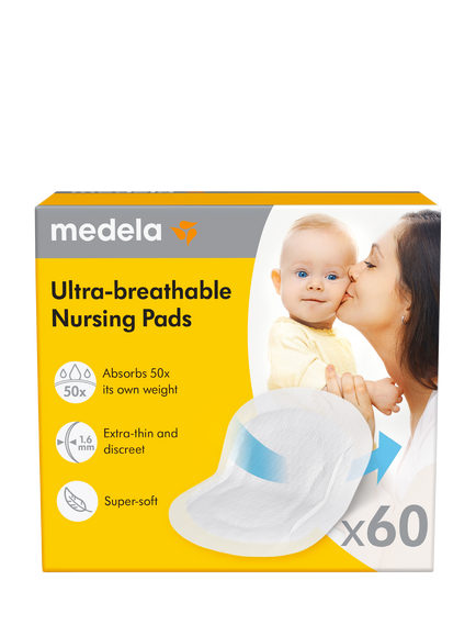 Medela Ultra Breathable Nursings Pads, Pack of 50, Multi
