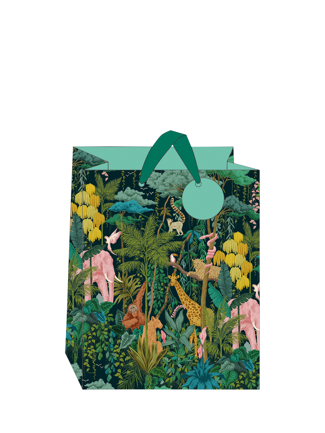 Art File Safari Print Gift Bag