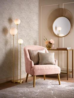 Clarke & Clarke Silvan Wallpaper - view 2, Gilver